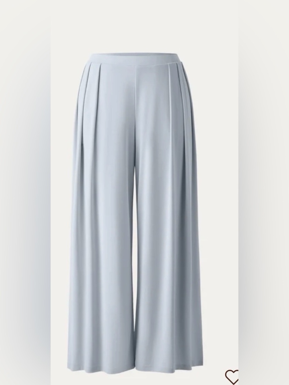 OGL Smoke Blue Regular Wide Leg Palazzo Pants with Pockets NWT Size XS